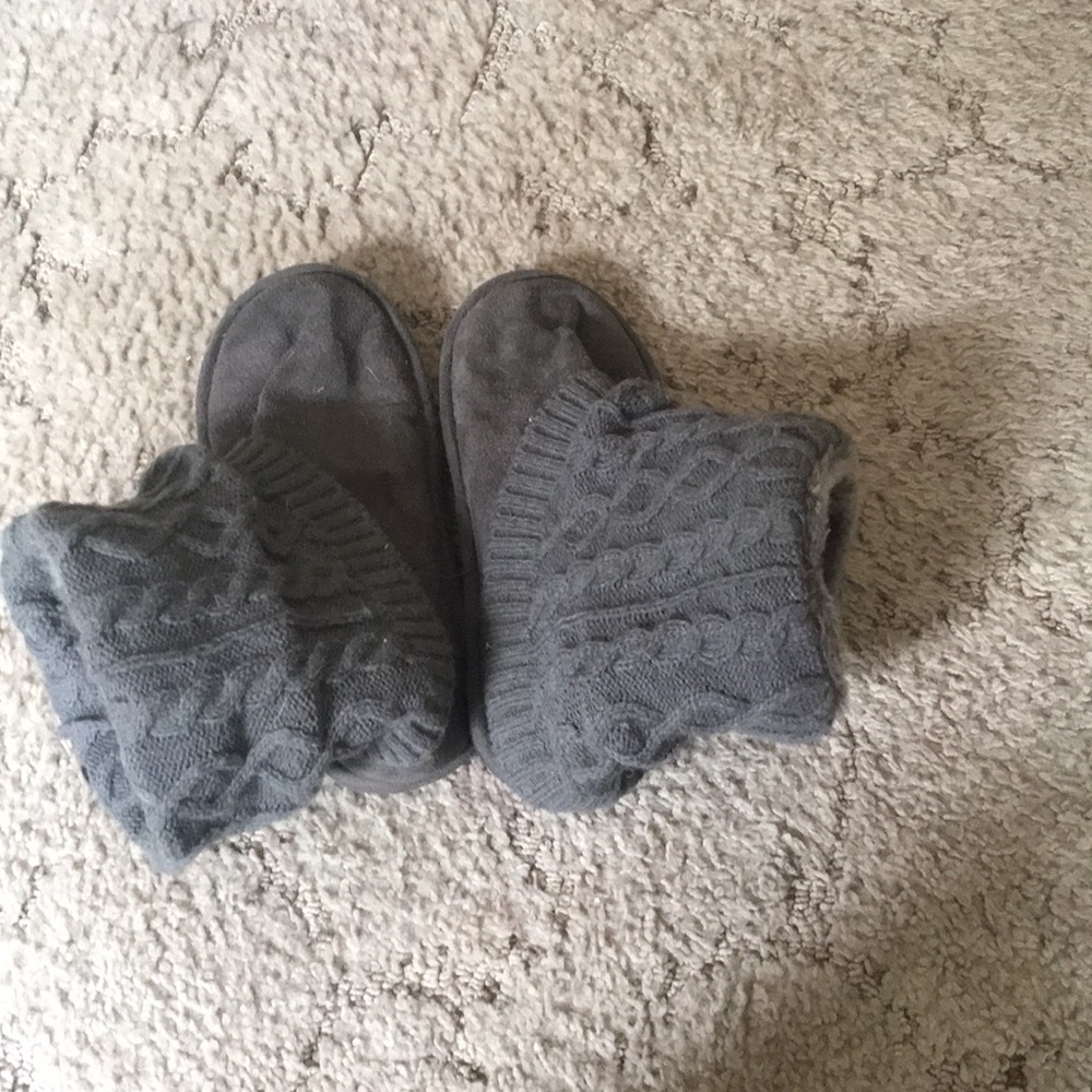 Sweater boots! So comfy!